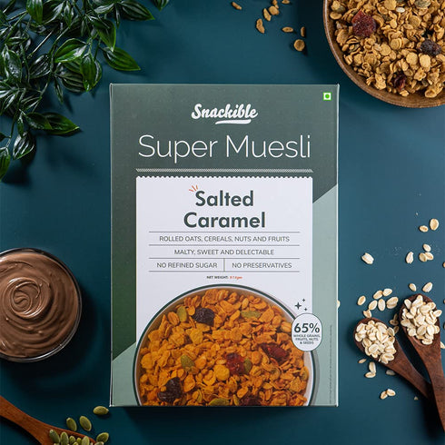 Snackible Salted Caramel Muesli